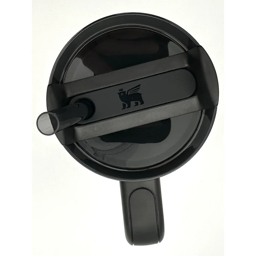 Stanley Quencher H2.0 Flow State 30oz Stainless Steel Black Chroma Tumbler - Picture 5 of 8